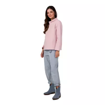 Bluza Damska Model B268 Powder Pink - BeWear