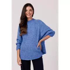 Sweter Damski Model BK105 Lazur - BE Knit