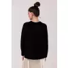 Sweter Damski Model BK105 Black - BE Knit