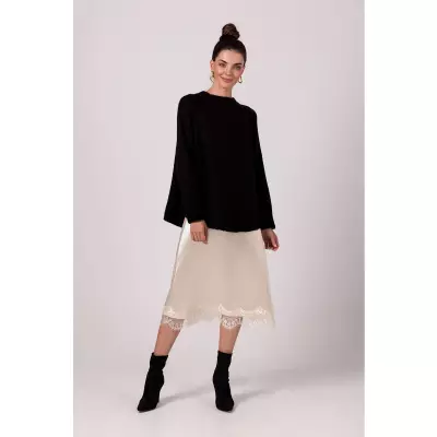 Sweter Damski Model BK105 Black - BE Knit