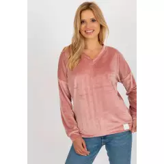 Bluza Damska Model RV-BL-8441.07P Dark Pink - Relevance