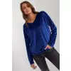 Bluza Damska Model RV-BL-8441.07P Cobalt - Relevance