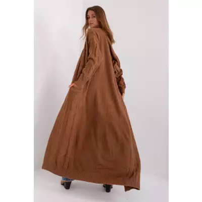 Sweter Kardigan Model AT-SW-2395.30 Brown - AT