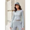 Bluzka Model Leonie SZA BLU0167 Grey - Roco Fashion