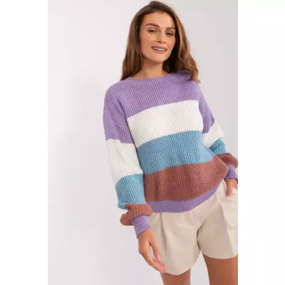 Sweter Damski Model BA-SW-8024.57P Violet - Badu