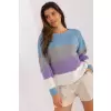 Sweter Damski Model BA-SW-8024.57P Grey/Blue - Badu