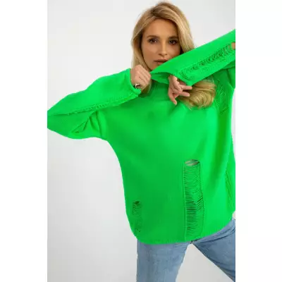 Sweter Damski Model BA-SW-8043.03 Fluo Green - Badu