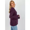 Sweter Damski Model BA-SW-8043.03 Dark Violet - Badu