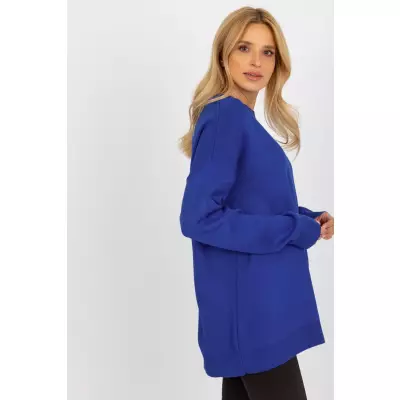 Sweter Damski Model BA-SW-10175.06X Cobalt - Badu