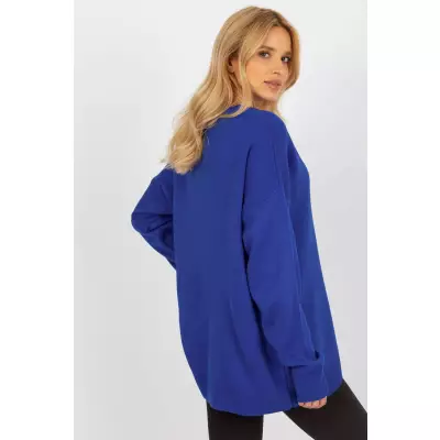 Sweter Damski Model BA-SW-10175.06X Cobalt - Badu