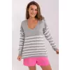 Sweter Damski Model BA-BZ-2201.62P Grey - Badu