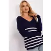 Sweter Damski Model BA-BZ-2201.62P Navy - Badu