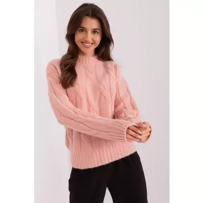 Sweter Damski Model AT-SW-0146.10P Light Pink - AT