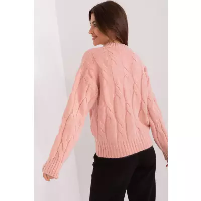 Sweter Damski Model AT-SW-0146.10P Light Pink - AT