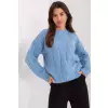 Sweter Damski Model AT-SW-0146.10P Light Blue - AT