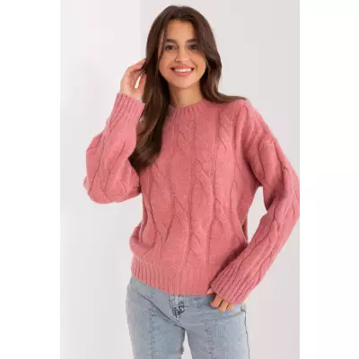 Sweter Damski Model AT-SW-0146.10P Pink - AT