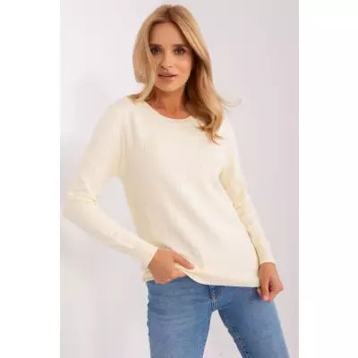 Sweter Damski Model AT-SW-232901.25X Light Beige - AT