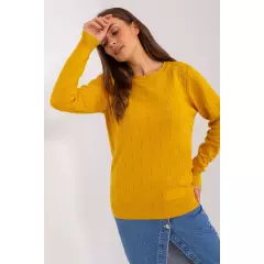 Sweter Damski Model AT-SW-232901.25X Dark Yellow - AT