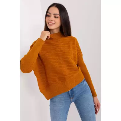 Sweter Damski Model AT-SW-2368.36X Light Brown - AT