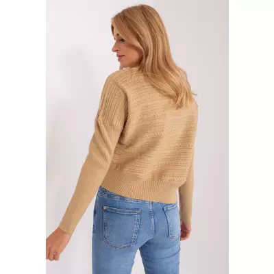 Sweter Damski Model AT-SW-2368.36X Camel - AT