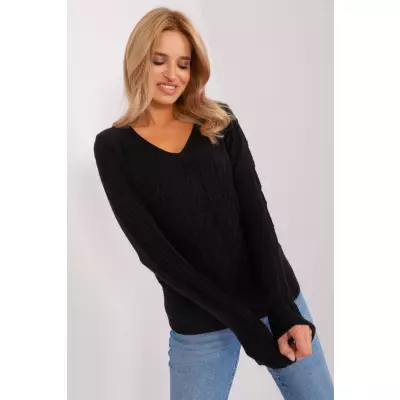 Sweter Damski Model AT-SW-2329.98P Black - AT