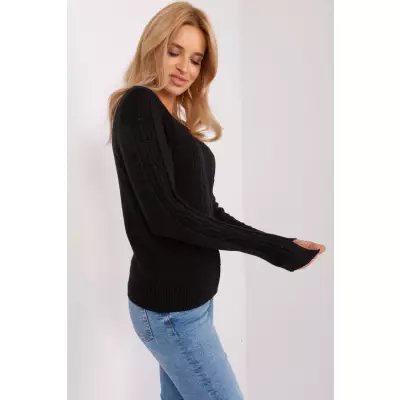 Sweter Damski Model AT-SW-2329.98P Black - AT