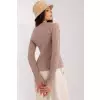 Sweter Damski Model PM-SW-PM1089.09P Dark Beige - Factory Price