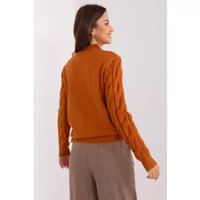 Sweter Damski Model AT-SW-2235.00P Light Brown - AT