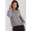 Sweter Damski Model AT-SW-2235.00P Dark Grey - AT