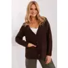 Sweter Damski Model AT-SW-2358.31 Dark Brown - AT