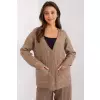 Sweter Damski Model AT-SW-2358.31 Dark Beige - AT