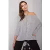 Sweter Damski Model TW-SW-BI-559.45 Grey - Och Bella