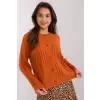 Sweter Damski Model AT-SW-2346-2.99P Dark Orange - AT