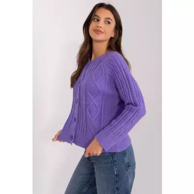 Sweter Damski Model AT-SW-2346-2.99P Violet - AT