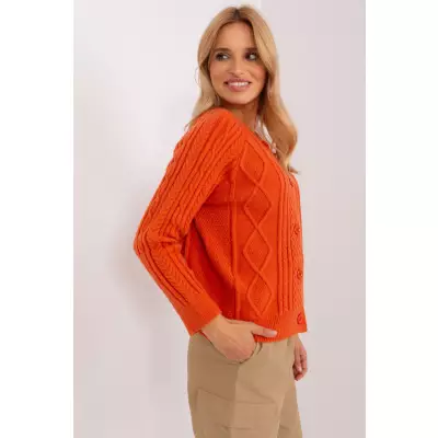 Sweter Damski Model AT-SW-2346-2.99P Orange - AT