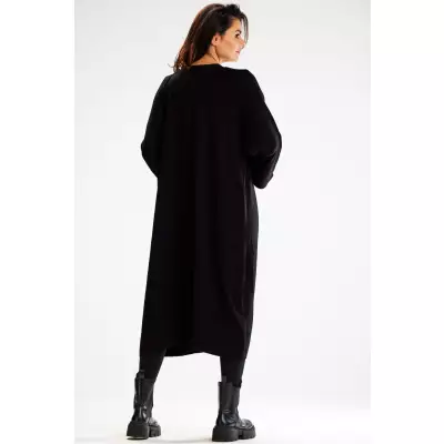 Sweter Kardigan Model A617 Black - awama