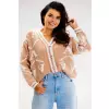 Sweter Damski Model A614 Beige - awama