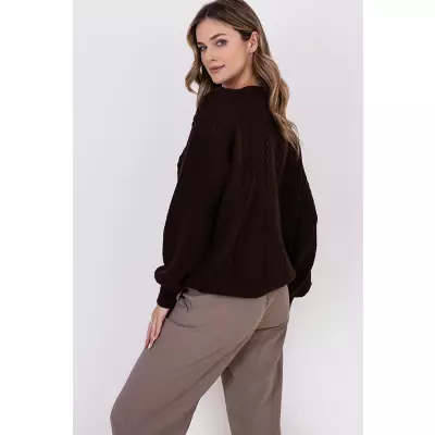 Sweter Damski Model SWE323 Brown - MKM