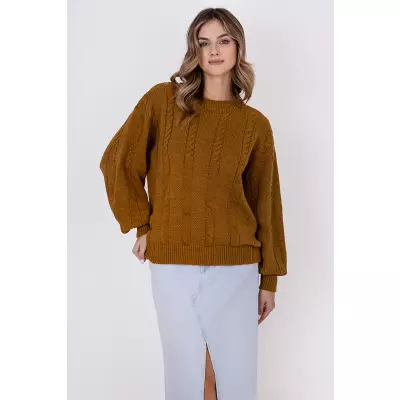 Sweter Damski Model SWE323 Honey - MKM