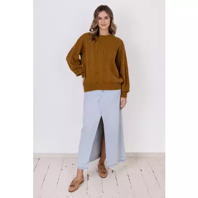 Sweter Damski Model SWE323 Honey - MKM