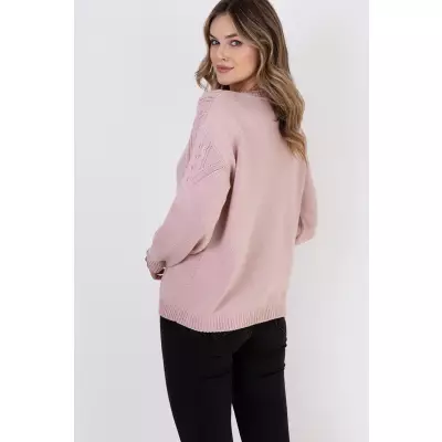 Sweter Damski Model SWE322 Powder Pink - MKM