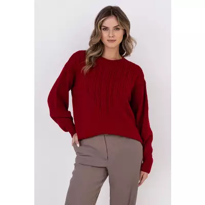 Sweter Damski Model SWE322 Red - MKM