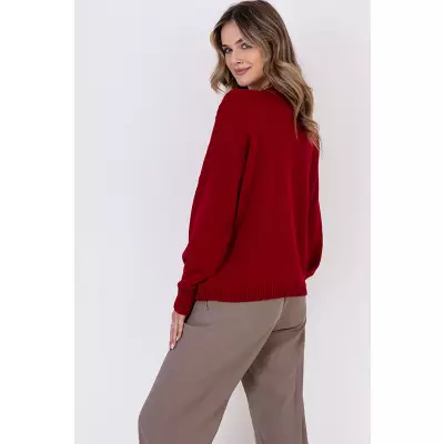 Sweter Damski Model SWE322 Red - MKM