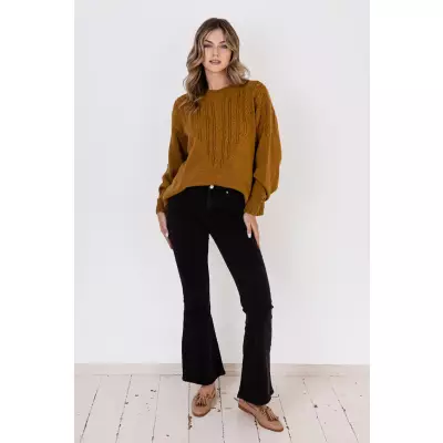 Sweter Damski Model SWE322 Honey - MKM