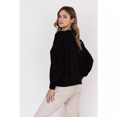 Sweter Damski Model SWE322 Black - MKM