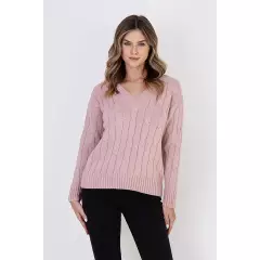 Sweter Damski Model SWE316 Powder Pink - MKM