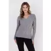 Sweter Damski Model SWE316 Grey - MKM