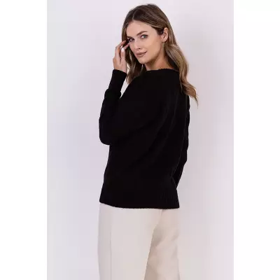 Sweter Damski Model SWE316 Black - MKM