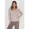 Sweter Damski Model SWE316 Beige - MKM