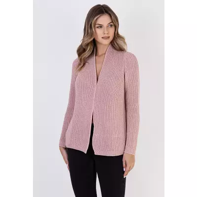 Sweter Kardigan Model SWE120 Powder Pink - MKM